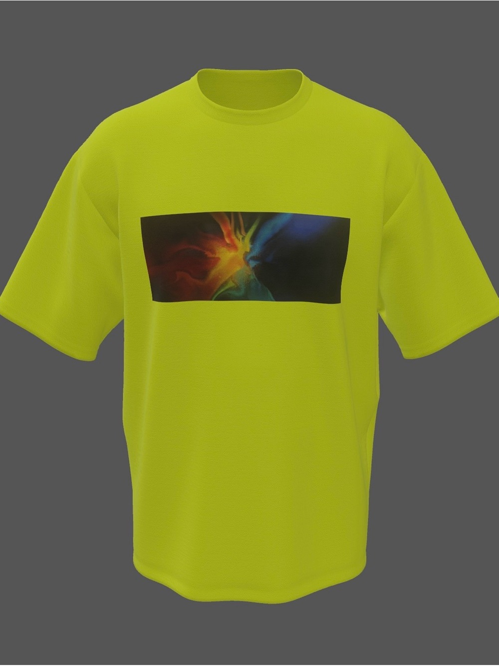 Neon Lime Graphic T-Shirt